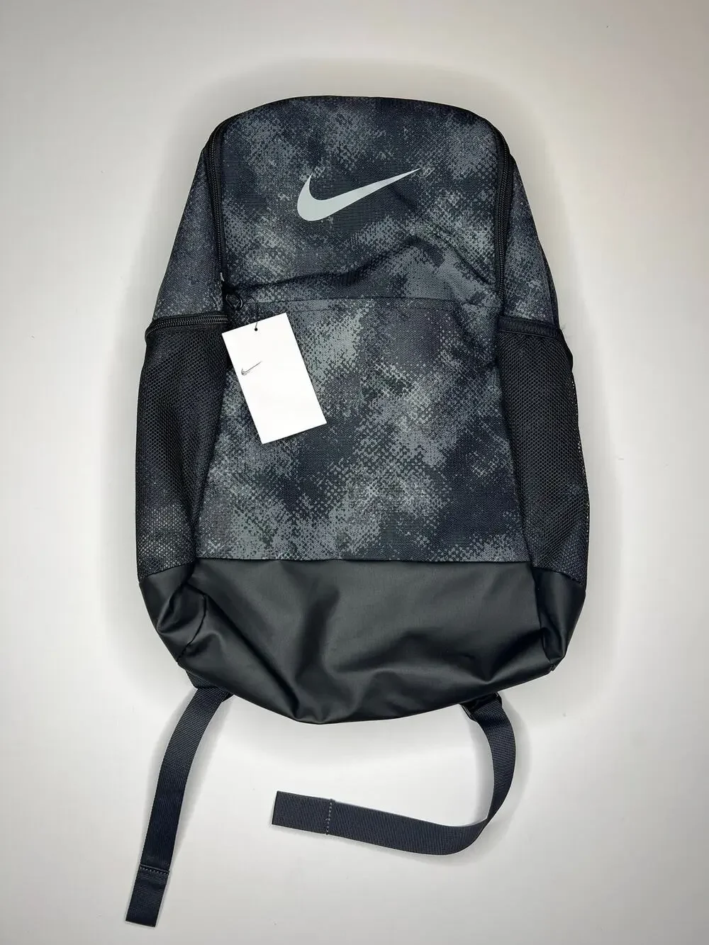 Nike Brasilia Backpack Camo Black 24L School Gym Bag